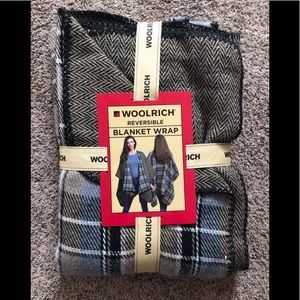 Woolrich Reversible Blanket Wrap - NEW